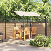 Gazebo in Tessuto Bianco Crema 43217