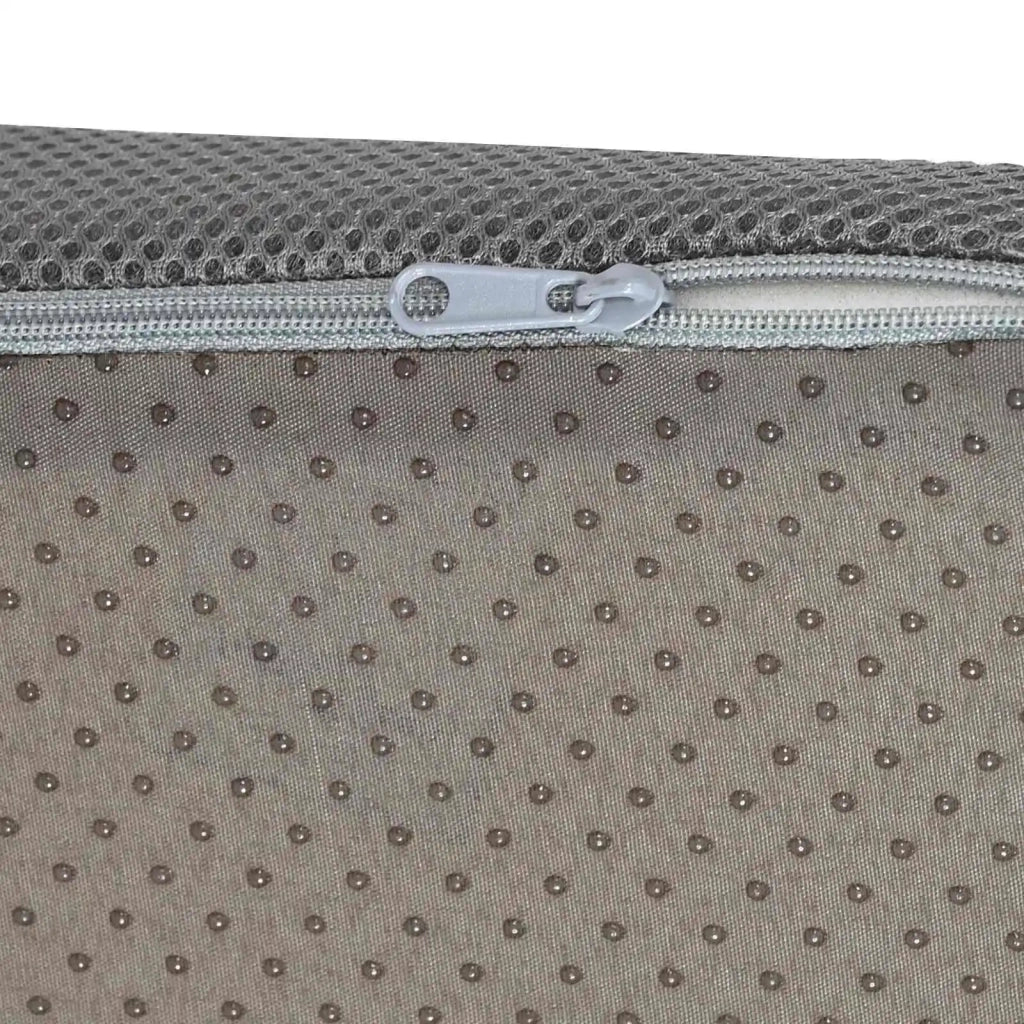 Cuscino per la seduta Grigio 39 x 38 x 8,5 cm Schiuma PU CFW2196142