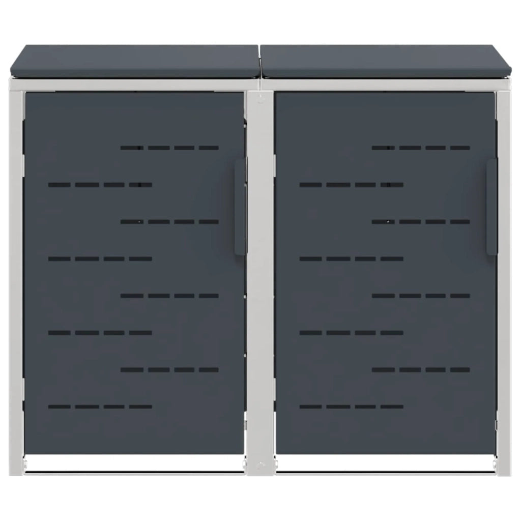 Stoccaggio contenitore a ruote Antracite 138 x 77,5 x 112,5 cm 3422240