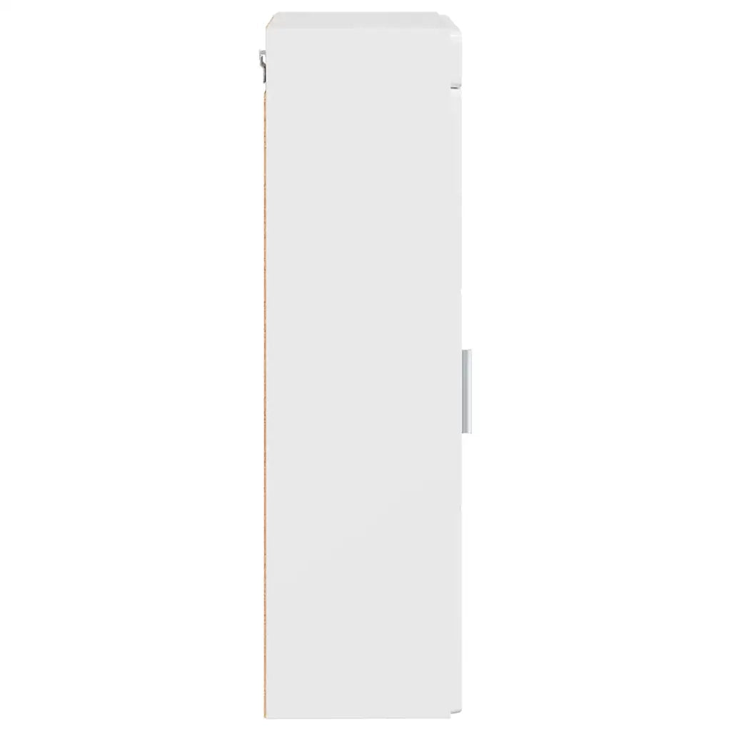 Armadio da bagno a muro TULUM Bianco Lucido 37 x 24,5 x 86 cm