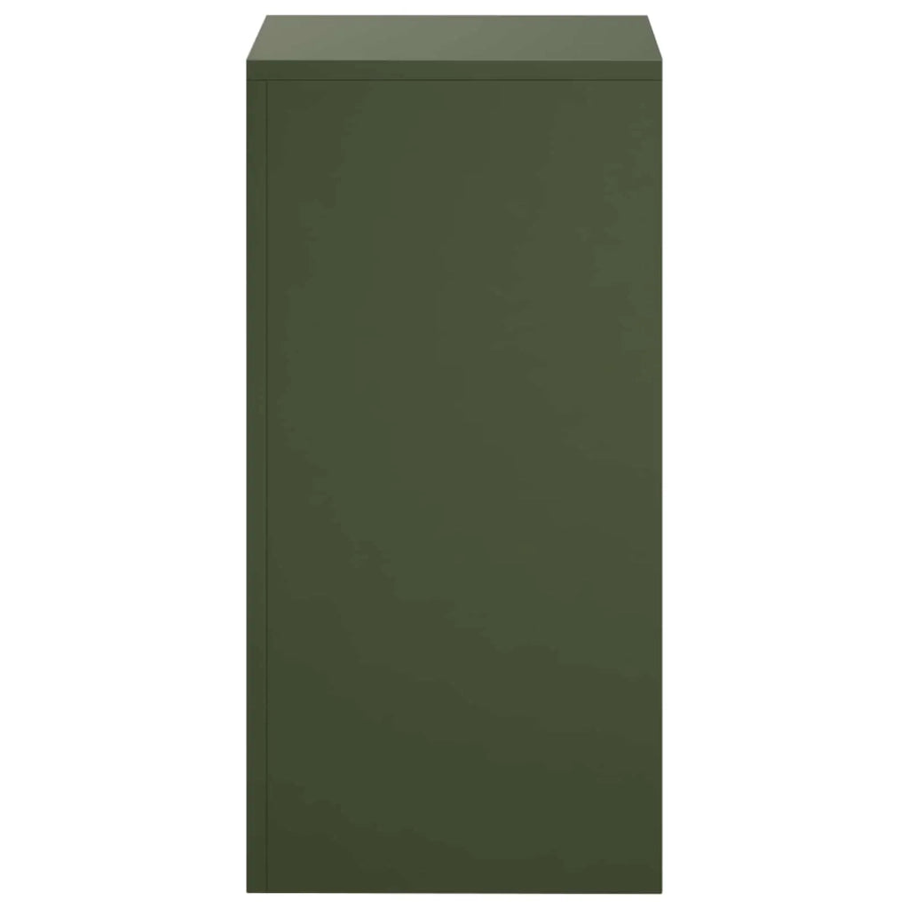Supporto per piante 2 pcs Verde Oliva 30 x 30 x 60 cm Acciaio 8012481