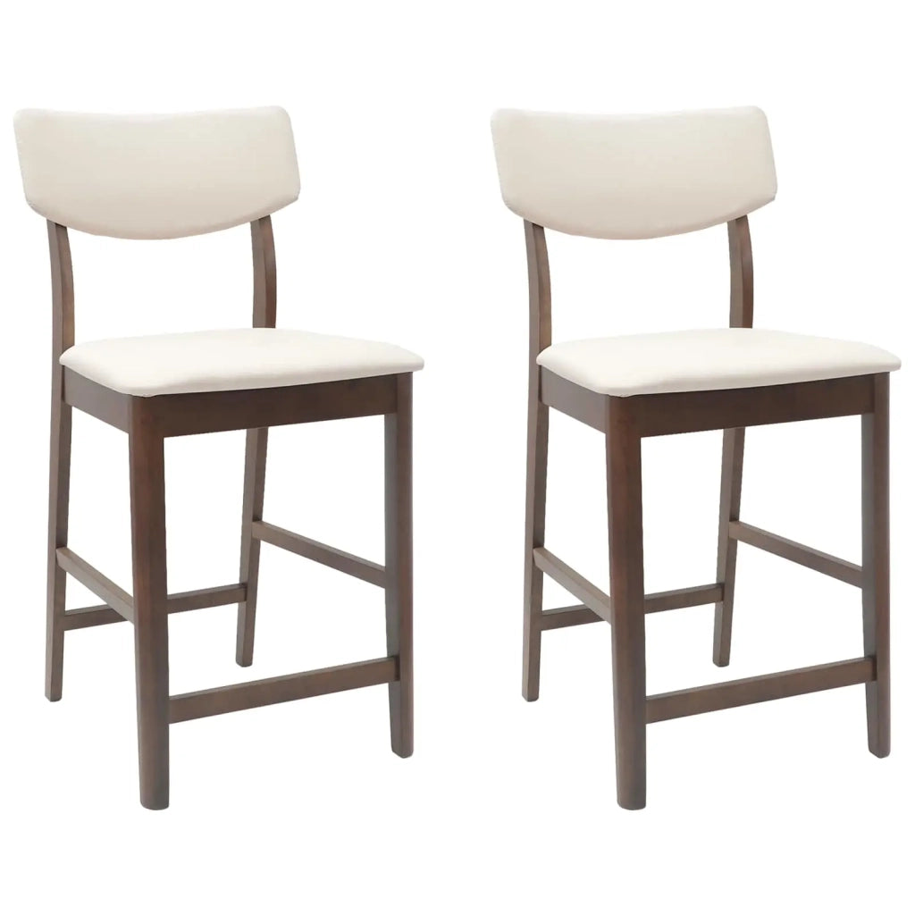 Sedie da pranzo 2 pcs Marrone Chiaro 48 x 49 x 95 cm