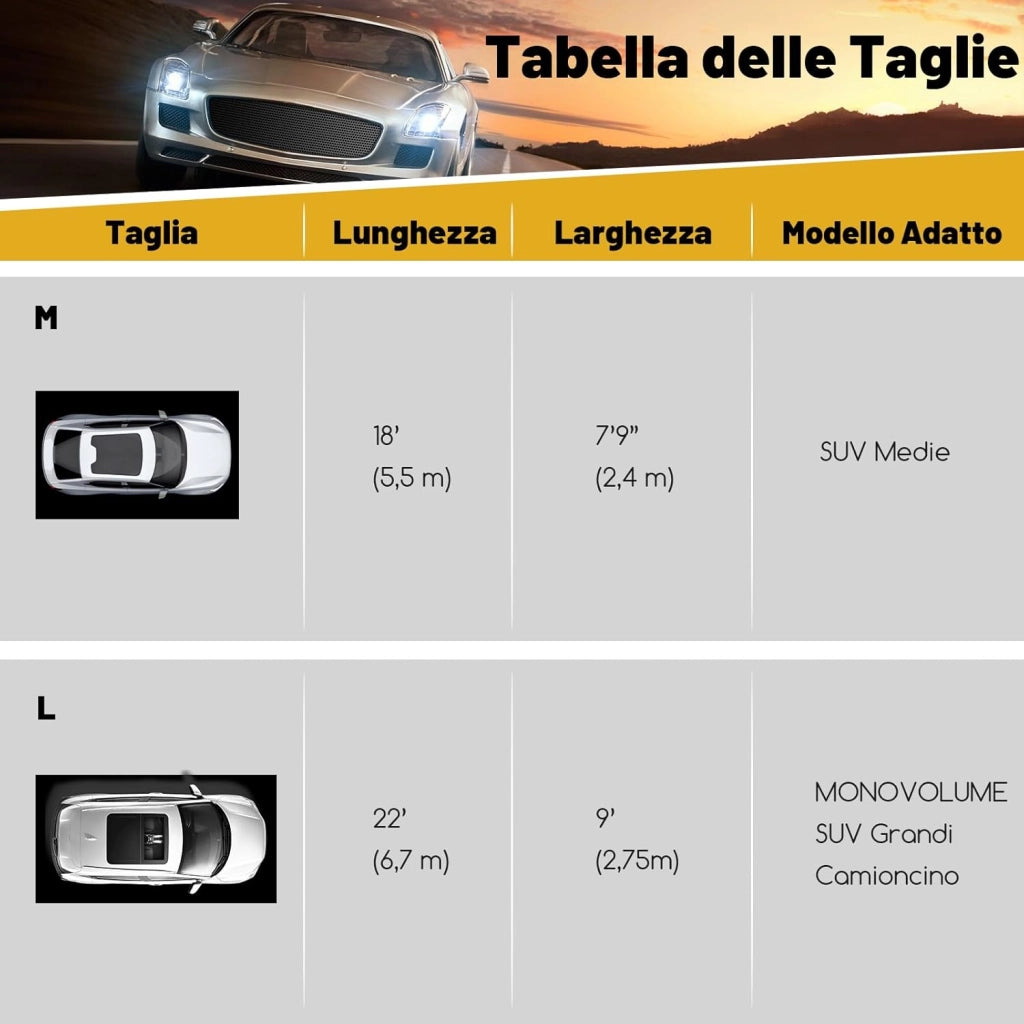 Tappeto per Garage 550 x 240 cm, Tappetino Antiscivolo per Riparazione Auto Impermeabile, Include Raschietto per Pavimenti e Nastri Adesivi, Adatto per SUV di Media Grandezza