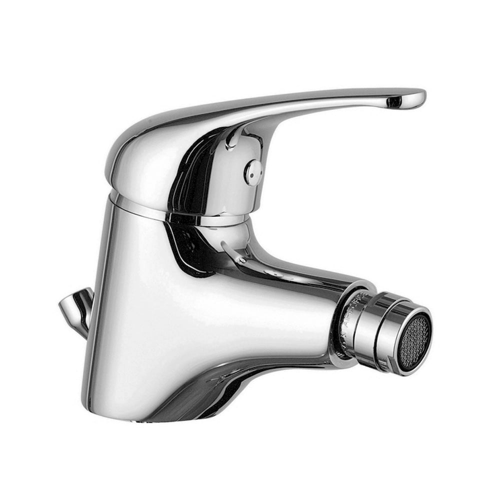 Set rubinetti lavabo e bidet in ottone cromo di Rubinetterie Mariani Linea Astro