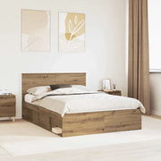 Struttura del letto Rovere Artigianale 140 x 190 cm