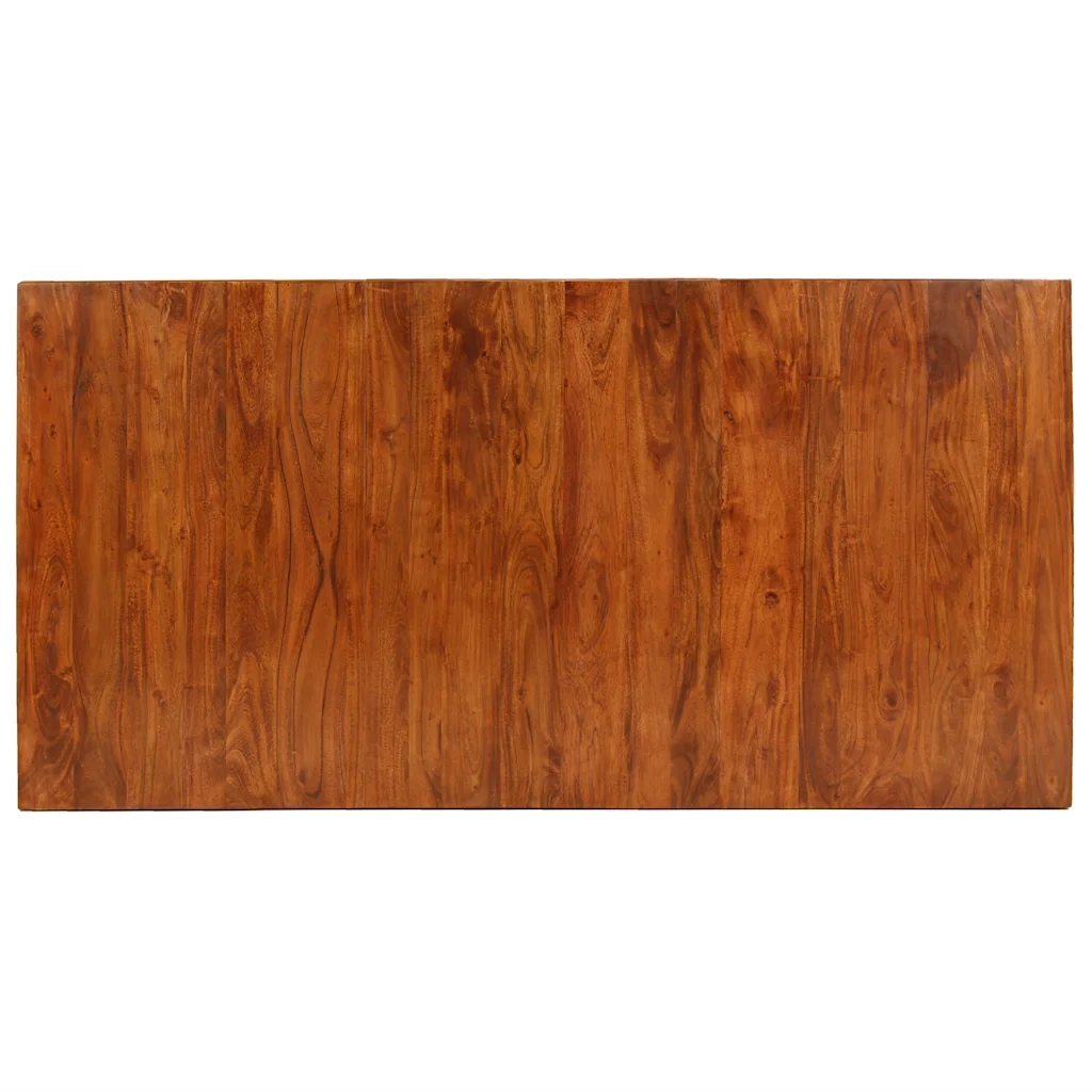 Tavolo in Legno Massello con Finitura in Sheesham 180x90x76 cm