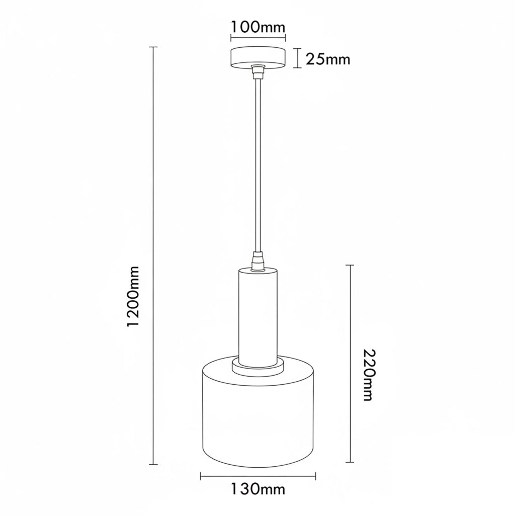 Lampadario moderno a sospensione 1x E27 60W pendente in alluminio tortora altezza regolabile luce tavolo cucina bar ristorante