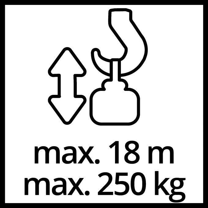 Einhell Paranco Elettrico Tc-Eh 500-18