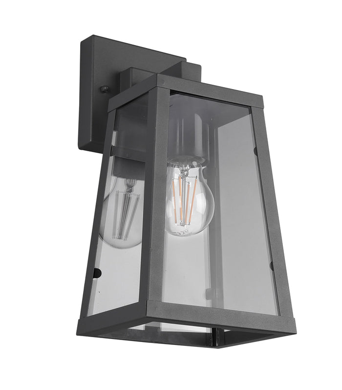 Applique da Esterno Attacco E27 in Alluminio Antracite