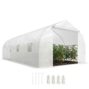 Serra da Giardino 6x3x2m ¨C Xylo ¨C Bianco per Coltivazione Piante Esterno