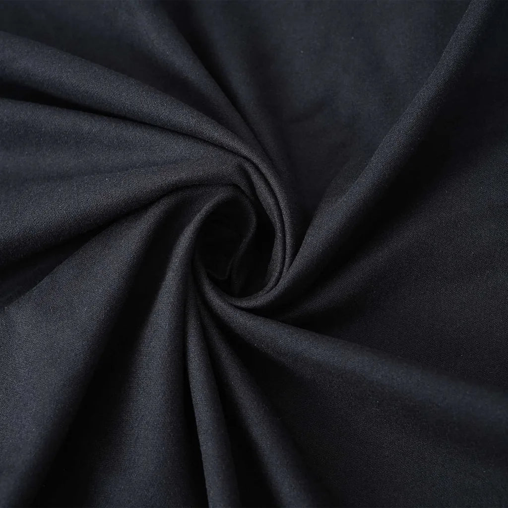 Asciugamani per lettino 2 pcs Nero 210 x 75 cm 42011513