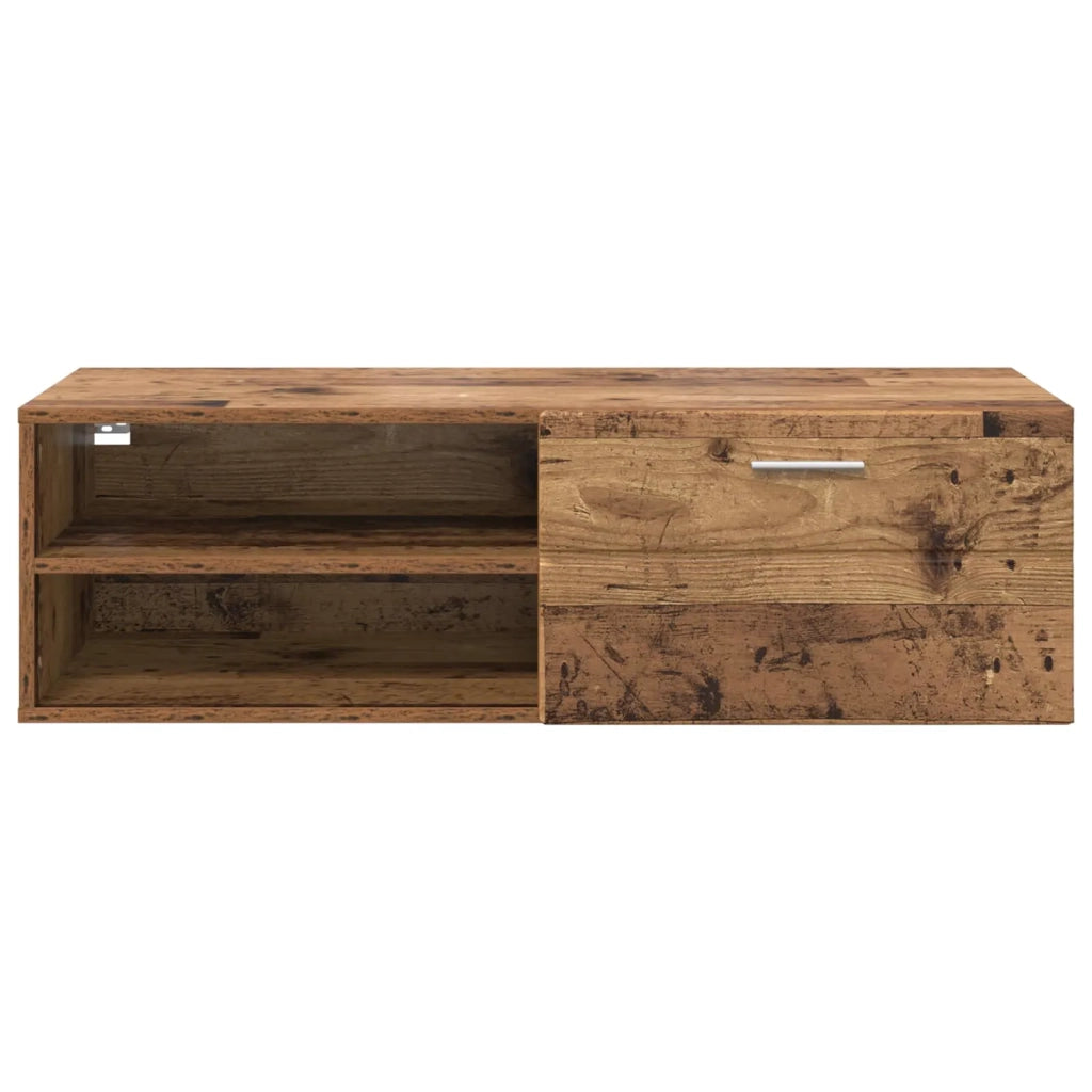 Armadio in Legno con cassetto Legno vecchio 100,5 x 39 x 30 cm