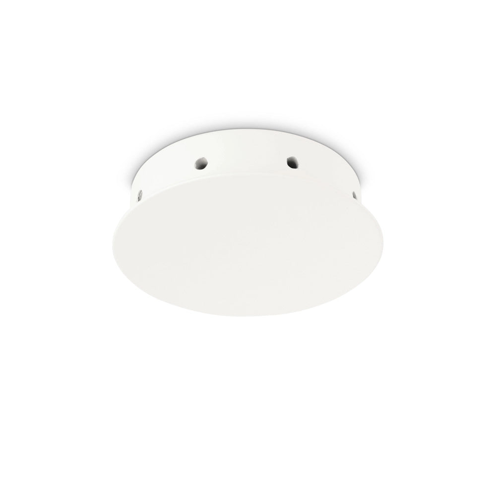 Rosone Magnetico All In Metallo Bianco 8 Luci