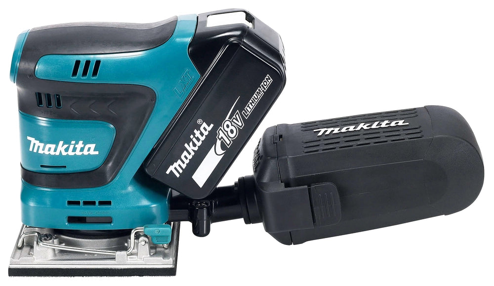 Levigatrice orbitale Makita DBO484ZJ 18V LXT Brushless – Levigatrice 115x229 mm solo corpo macchina