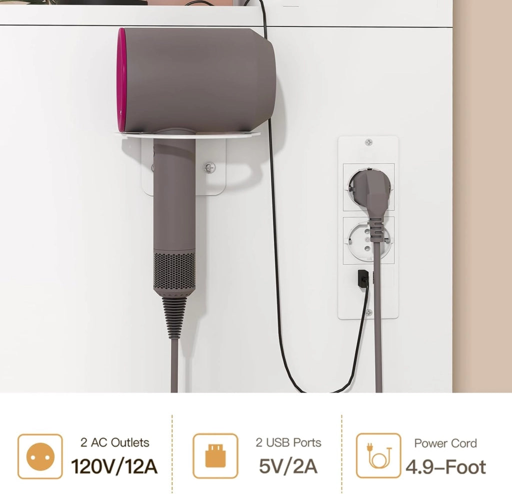 Toilette da trucco con luci, luminosità regolabile, specchio e spina, tavolo da toeletta con 7 cassetti, 3 ripiani, cassettiera moderna, camera da letto, bianco
