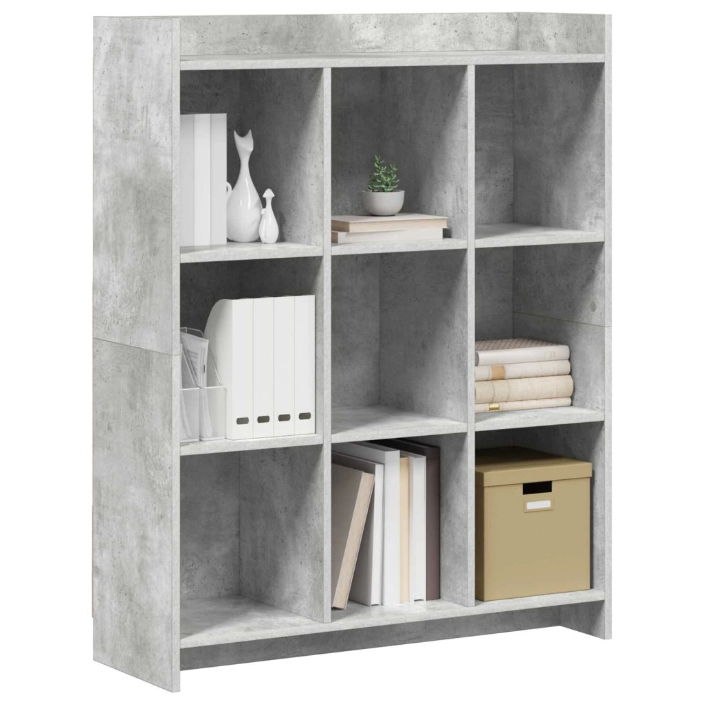 Libreria Grigio Concretè 87,5 x 30 x 111 cm 8011294