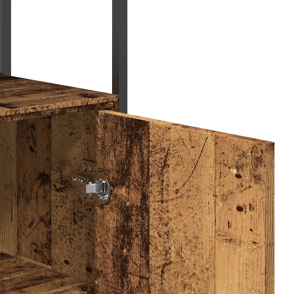 Credenza Legno Antico 70x30x80 cm in Legno Multistrato 857472