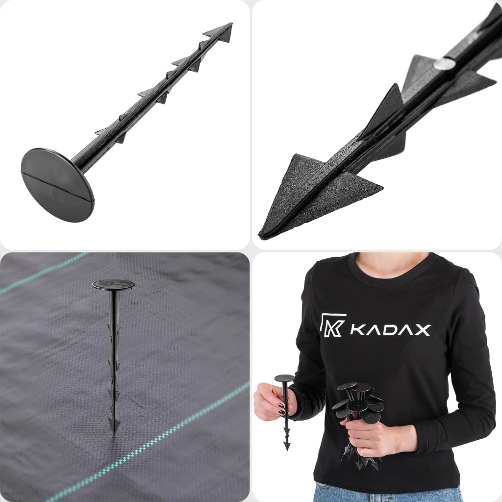 KADAX Szpilki do agrowłókniny 15cm 100szt  <1> K17