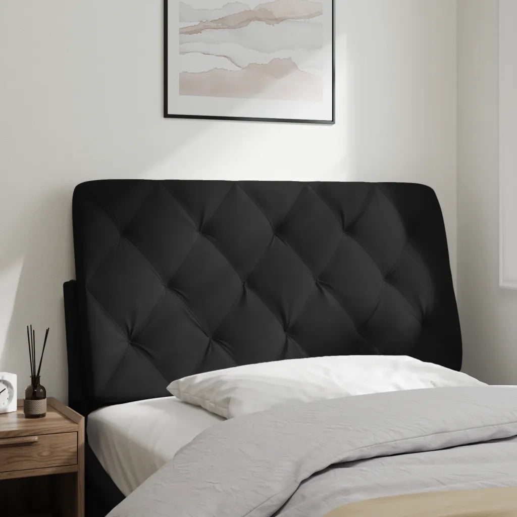 Cuscino Testiera Nero 100 cm in Velluto CFW5481265