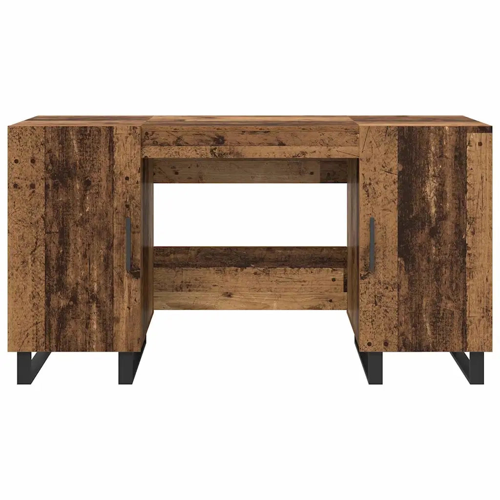 Scrivania Legno vecchio 140 x 50 x 75 cm Legno multistrato
