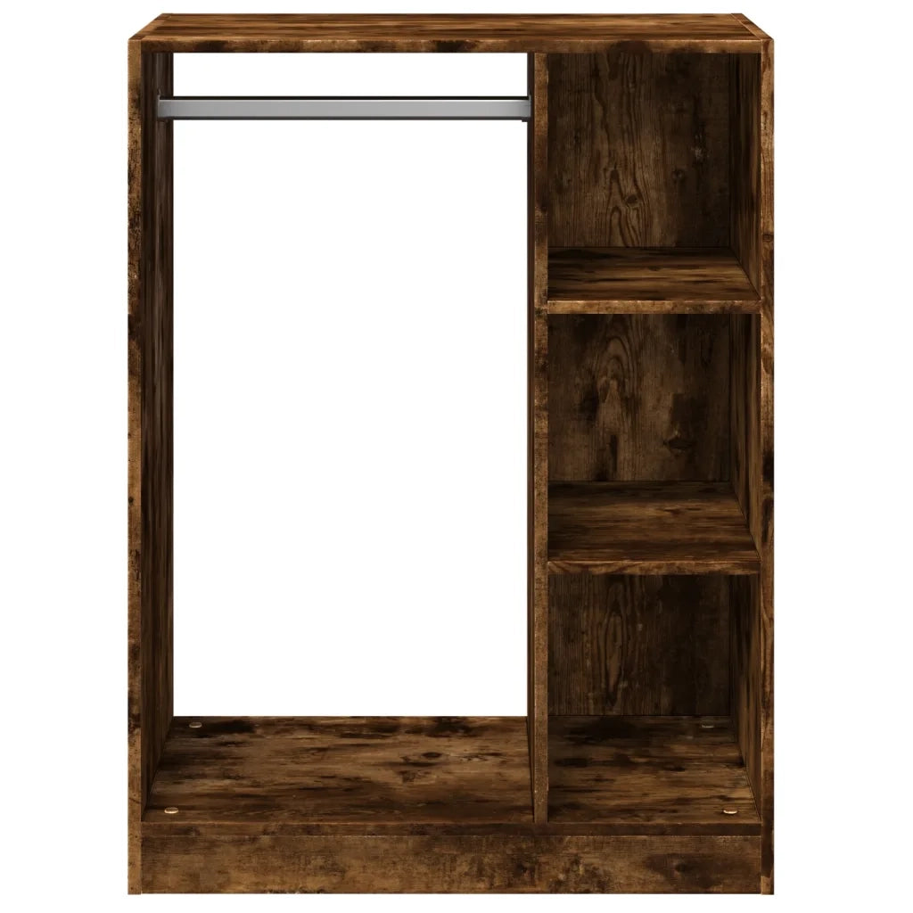 Armadio Rovere Fumo 77x48x102 cm in Legno Multistrato CFW8333914