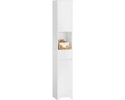 Cassettiere Bagno - Scaffale per la Cucina - Armadio per la Lenzuola - Scomparti Regolabili - Progetto Anti-Caduta - Costruzione MDF - 30cm x 170cm x 30cm