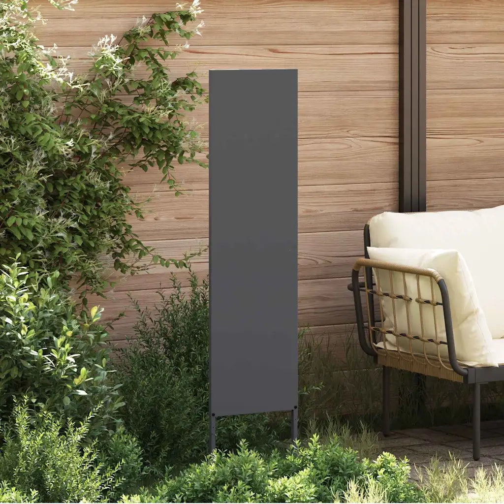 vidaXL Pannello Decorativo da Giardino Altro Antracite 32 x 140 cm