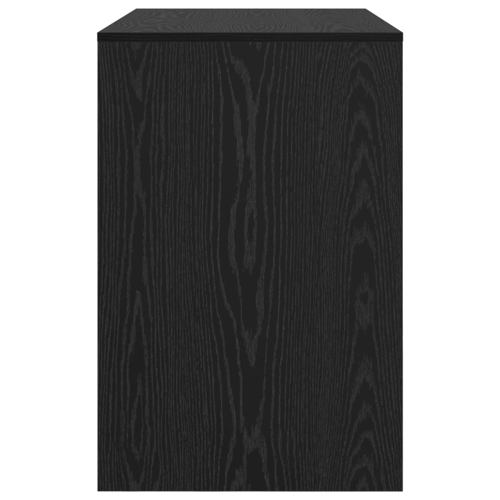 Scrivania Rovere nero Legno ingegnerizzato Compatta