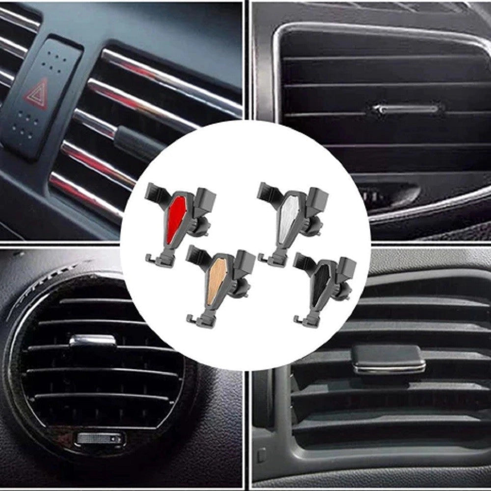 Trade Shop - Portacellulare Da Auto Sistema Bloccaggio Per Ventilazione Rotazione 360° Q-zg53 -