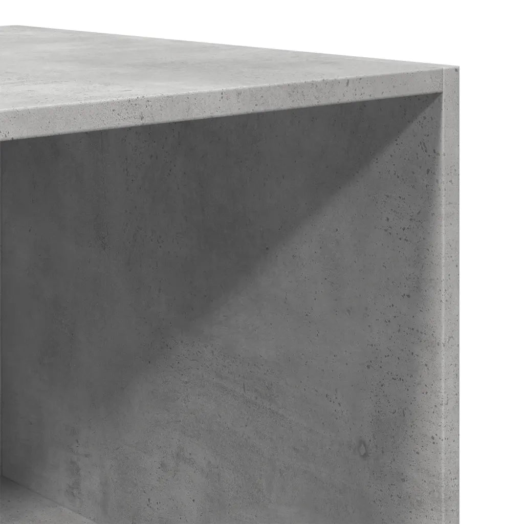 Armadio Grigio Cemento 80x50x200 cm in Legno tecnico 3307723