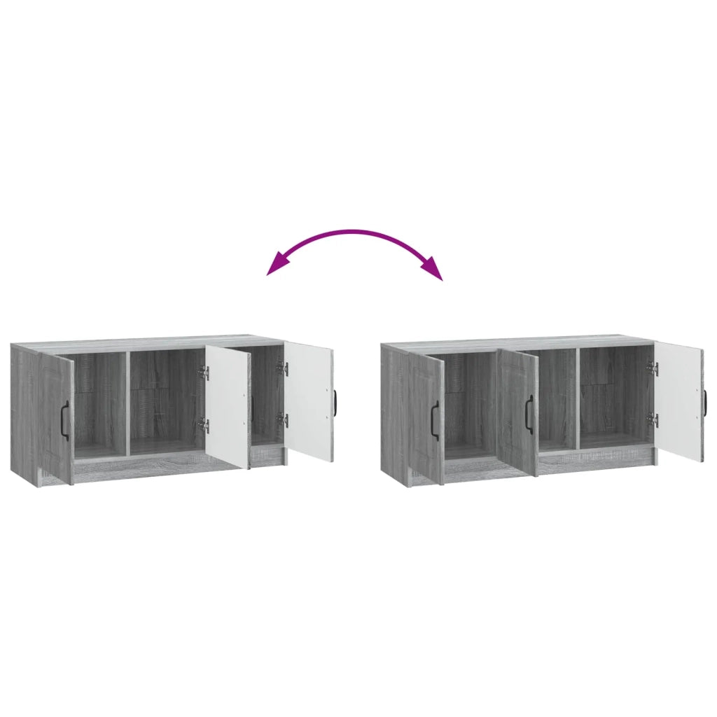 Mobile TV Grigio Sonoma 99 x 34,5 x 47 cm Legno ingegnerizzato