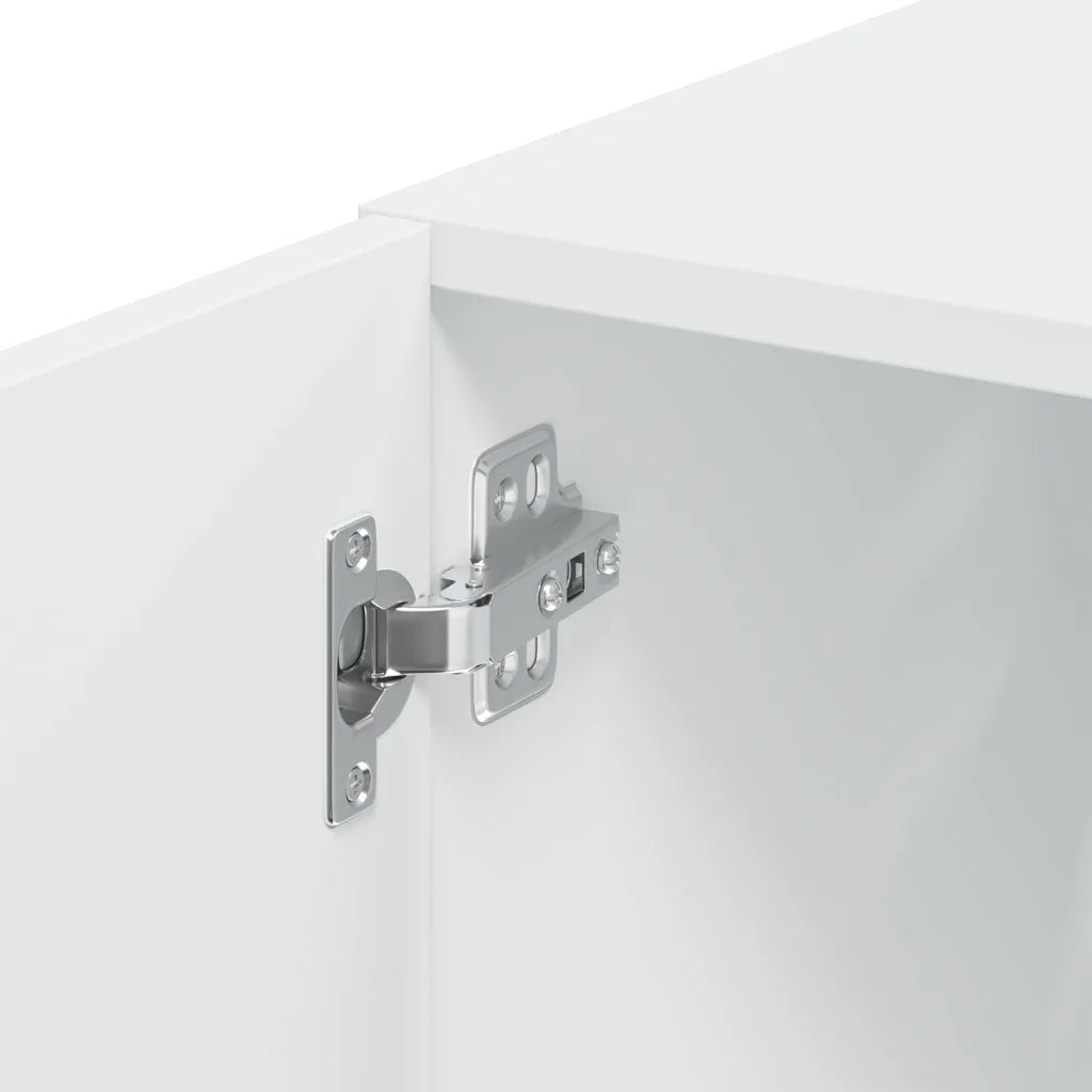 Mobile Sottile Bianco 40x42,5x225 cm in Truciolato CFW1408810