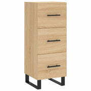 Credenza | Madia | Buffet da pranzo | Armadio da pranzo Rovere Sonoma 34,5x34x90 cm in Legno Multistrato