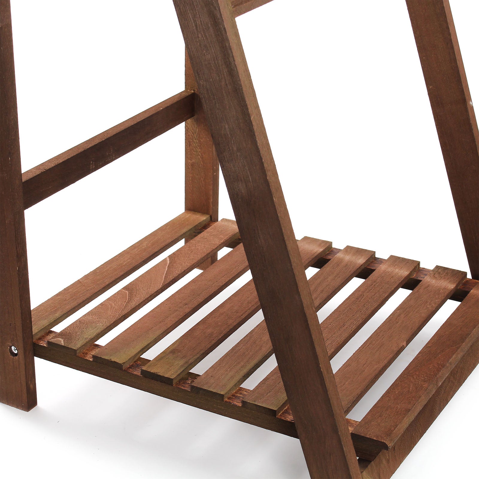 Toboli Lavagna a cavalletto per bar ristoranti negozi 42x112cm in legno con ripiano per fiori