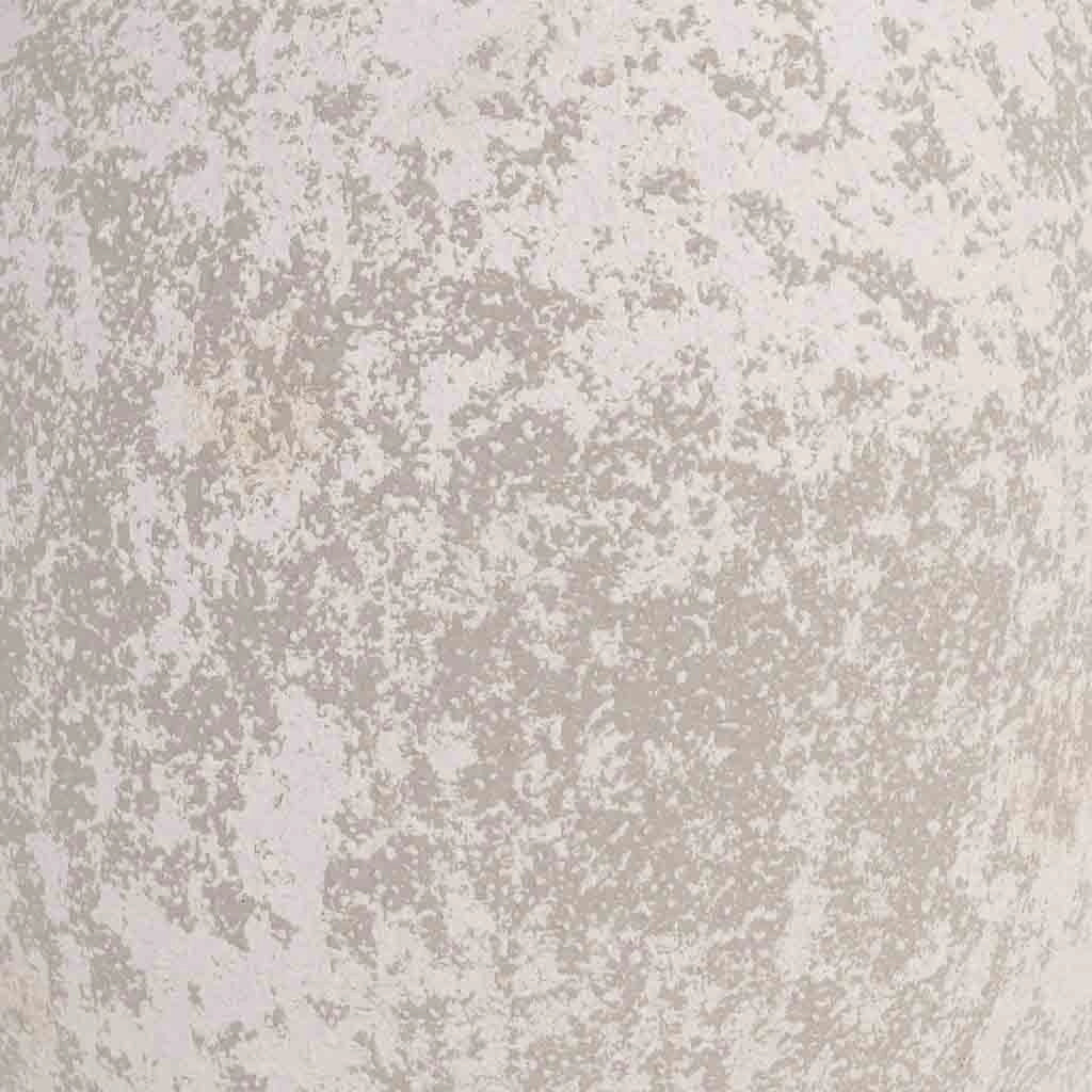 Vaso in metallo grigio 21,5x15,5x26,5h cm
