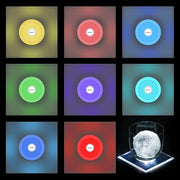 8-pack di illuminatori LED, illuminatori LED colorati con 7 livelli di luminosità, impermeabili, illuminanti per feste, matrimoni, bar e Natale (8-pack quadrato)
