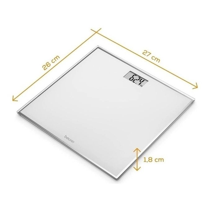 Beurer GS 120 Bilancia Pesapersone in Vetro Portata 150Kg