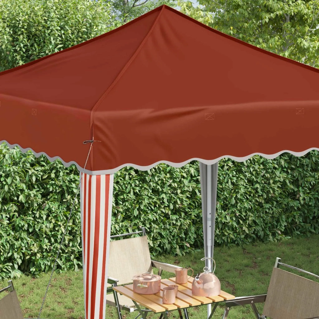 Tenda per feste a pop-up-Gazebo Terracotta 195 x 195 x 245 cm 137480