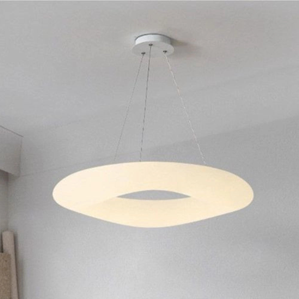 Trade Shop - Lampadario A Sospensione Nordico Per Soggiorno Camera A Forma Di Anello Decorativo -