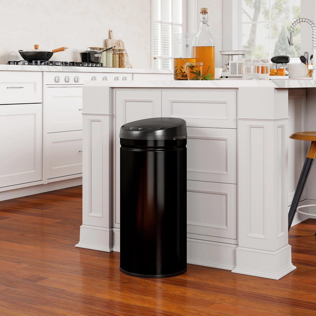 Cestino 42 litri ¨C zephmum ¨C acciaio inox, sensore, chiusura morbida