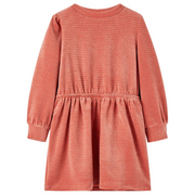 Abito da Bambina a Maniche Lunghe Rosa Medio 92cod mxl 132116