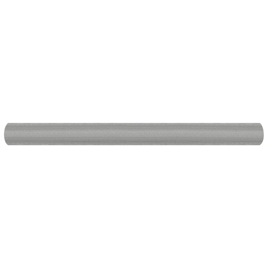 Recinzione in Rete in Acciaio Inossidabile 80x2000 cm Argento 150894