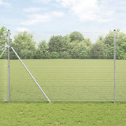 Recinto in Rete Saldato con 13 Pali 1,5x25 m Acciaio Galvanizzato