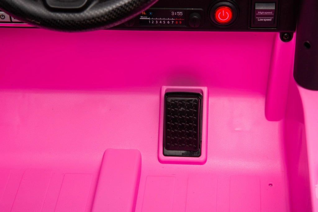 Macchina Elettrica per Bambini 12V Toyota Cruiser Rosa