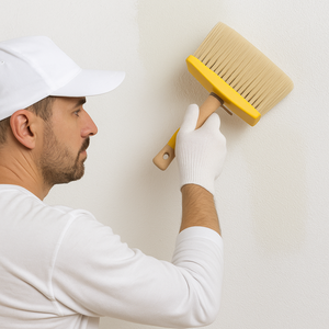 Plafone manico gomma quarzi vernici silossaniche setole in poliestere 50x150 mm