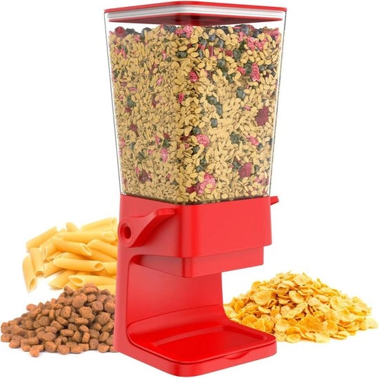 Dispensatore di cibo secco e granaglie 5 litri per muesli per cani e gatti - CR502.