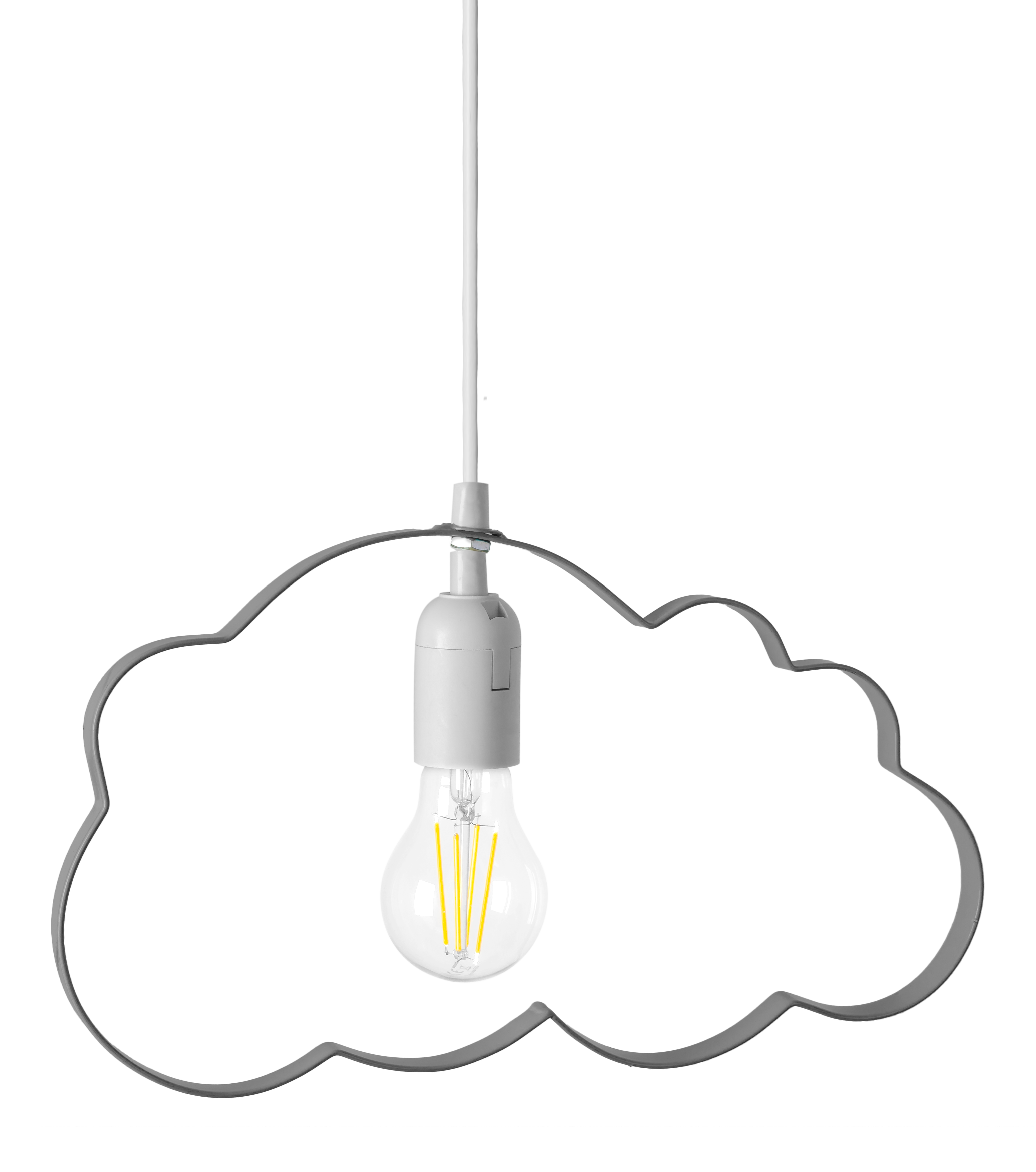 Lampada Pensile Nuvoletta Pensile Grigio