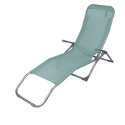 Lettino / sdraio colore Blu grigio 140x95x61cm