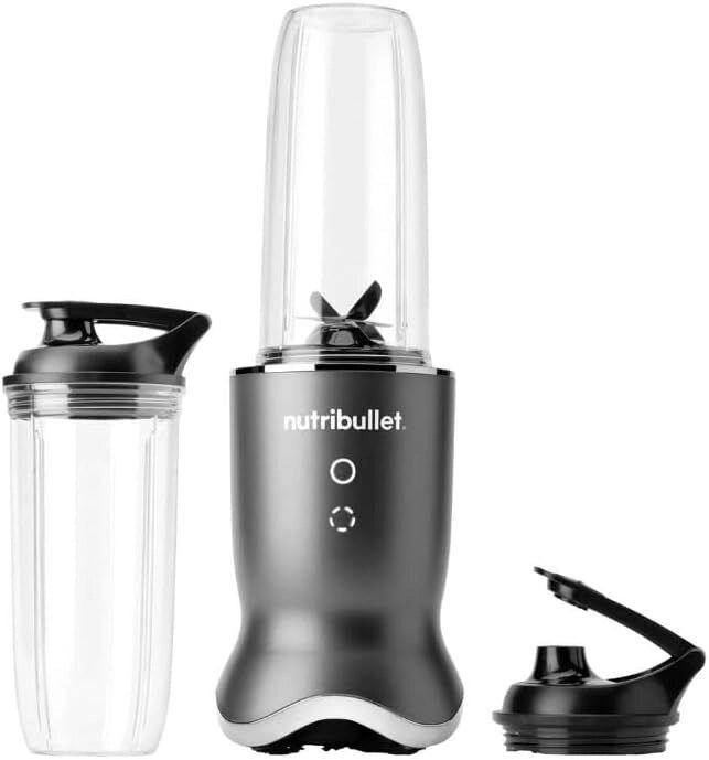 NutriBullet NB1206DGCC frullatore 0,9 L Frullatore da tavolo 1200 W Nero, Trasparente