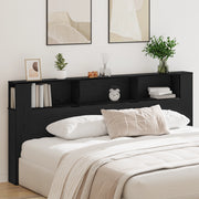 Cabina testiera  Nero Rovere 220x18,5x104,5 cm